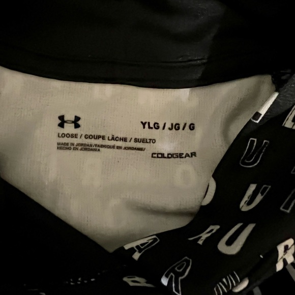 Under Armor hoodie; youth large - Picture 2 of 2
